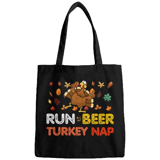 Beer Fun Run Beer Turkey Nap Running Trot Dinner Thanksgiving Bags
