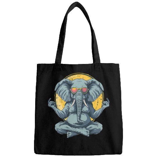 Elephant Pet Zen Buddha Spiritual Yoga Hindu Funny Bags