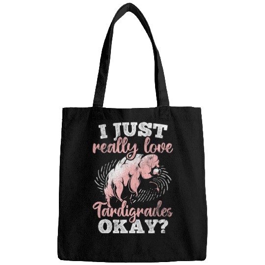 Bear Pet I Really Love Tardigrades Microbiology Water Bear Tardigrade Bags