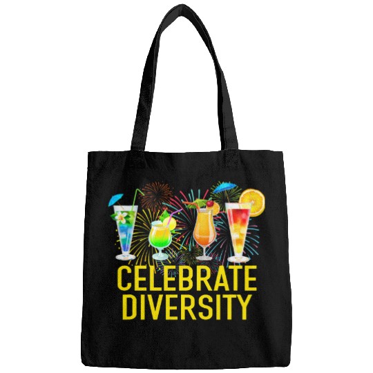 Wines Fun Celebrate Diversity Cocktail Margarita Drinking Bags