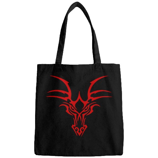 Discover Dragon tattoo with classic fantasy design for fantasy fans Bags