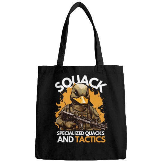 Duck Pet Squack Specialized Quacks and Tactics Funny Duck SWAT Cop 1 Bags