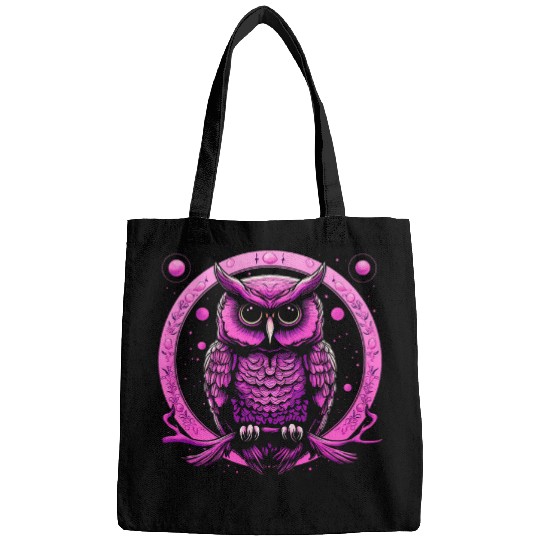Discover Owl Pet Love Owl Pink Dreamcatcher Moon Women Cute Mandala Kids Bags