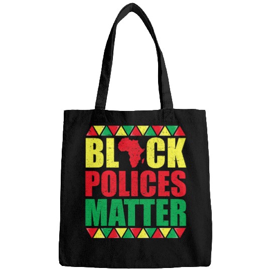Discover Police Job Black Polices Matter Black History Month Bags