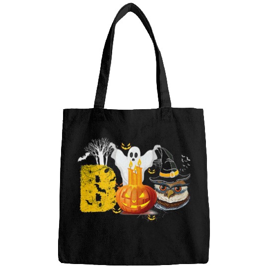 Discover Owl Pet Scary Boo Halloween Pumpkin With Owl Witch Hat Bags
