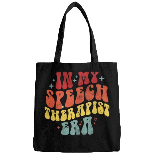 In My Speech Therapist Era Retro SLP Therapists Teacher 7 Bags