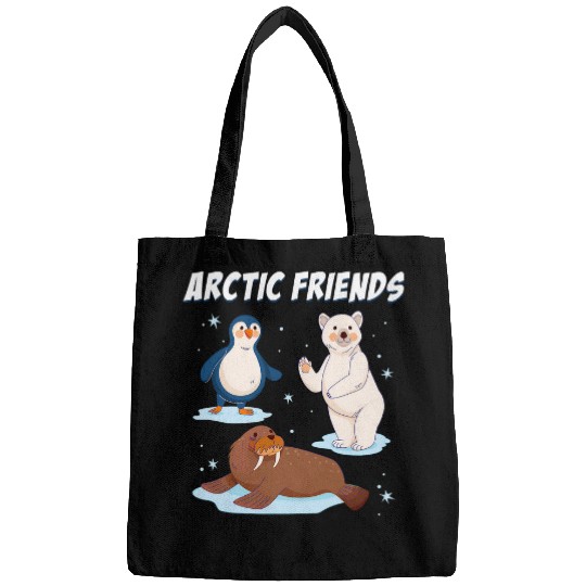 Bear Pet Penguins Polar Bears Seals Walrus Arctic Friends Animals Bags