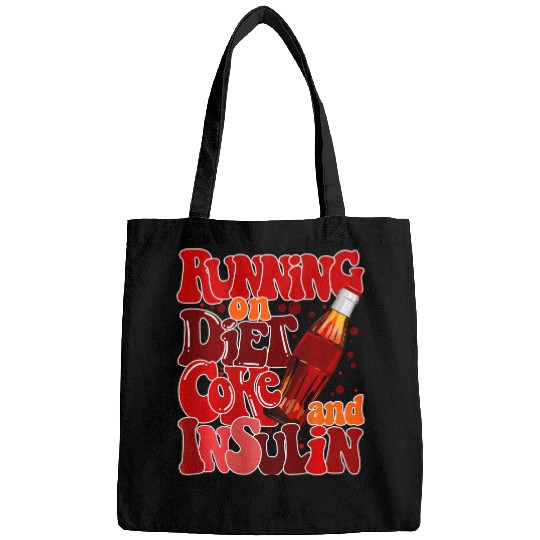 diabetess Awareness Running on diet Coke and insulins Pancreas Bags