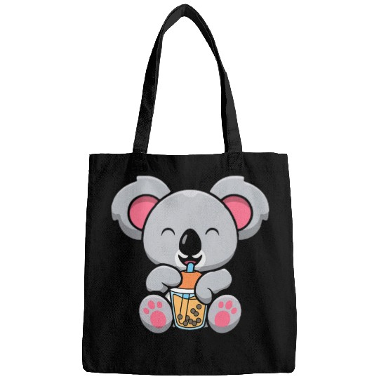 Koala Pet Bubble Milk Tea Koala Cute Koala Drinking Boba Milk Tea Bags