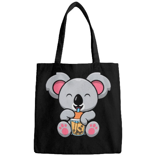 Koala Pet Bubble Milk Tea Koala Cute Koala Drinking Boba Milk Tea Bags