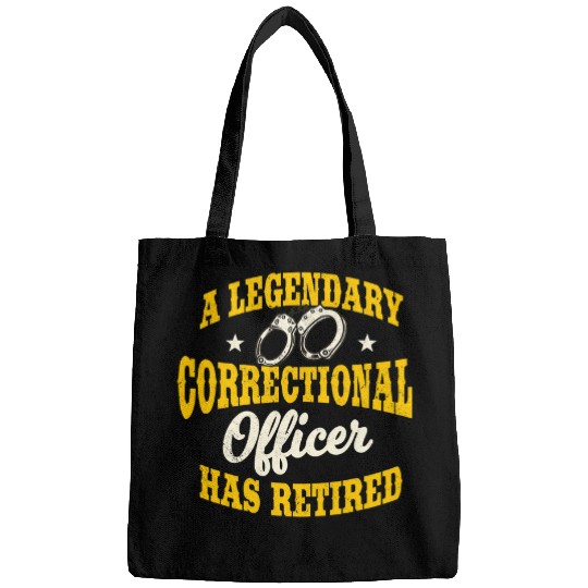 Police Job Correctional Officer Retired Police Prison Jail Supervisor Bags