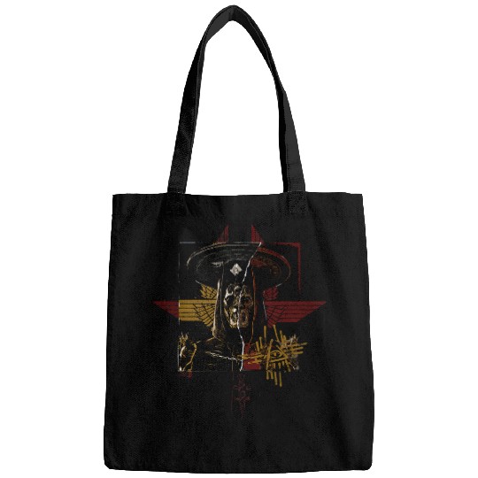 Rebel Moon Distressed Imperium Priest Ripped Graffiti Logo Bags