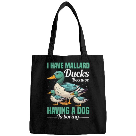 Duck Pet Mallard Ducks Accessories Duck owner Duck Mom Mallard Duck Bags