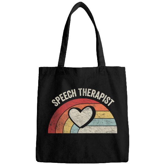 Retro vintages Speech Therapis Speech Pathology Gift 7 Bags
