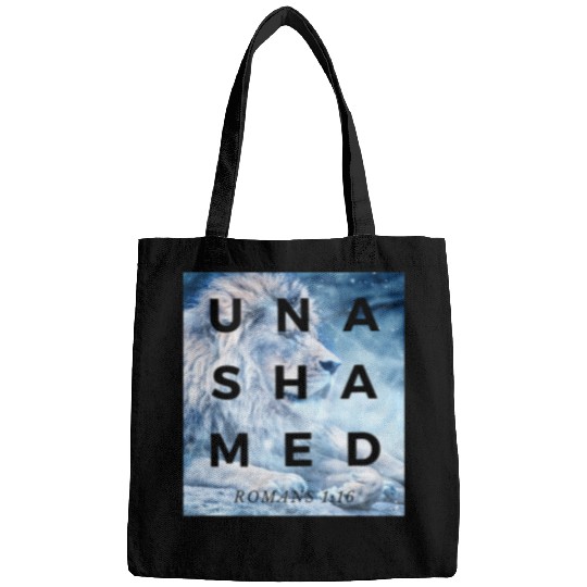 Lion Pet Unashamed 116 Lion of the Tribe of Judah Romans 085 Bags