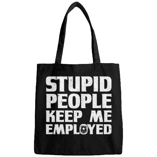 Police Job Cool Cop Correctional Officer Gift Men Women Funny Police 8 Bags