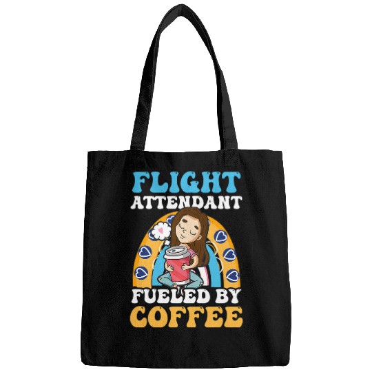 Coffee Fun Fueled Coffee Design Flight Attendant Bags