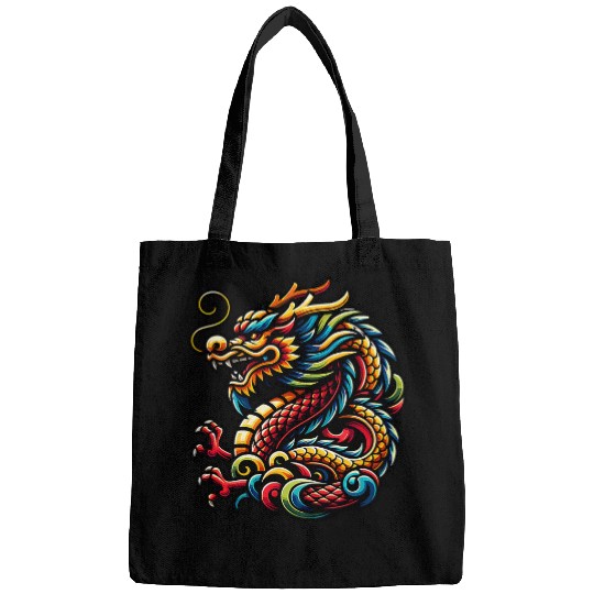 Dragon Pet Colorful Chinese Dragon Bags