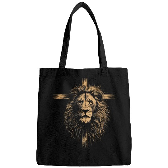 Lion Pet Cross Lion Religious Faith Jesus Pastor 1 Bags