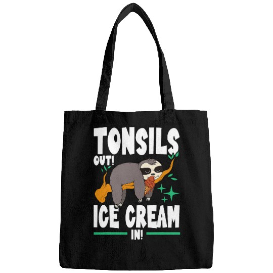 Sloth Pet Tonsils Out Ice Cream In Summer Sloth Gelato Bags