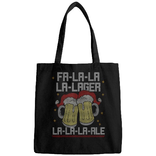 Beer Fun Falalala Lager Beer Deck the Halls Christmas Carol Lager Ale Bags