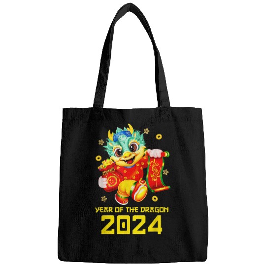 Dragon Pet Chuc Mung Nam Moi Vietnamese Lunar New Year Dragon 0011 Bags