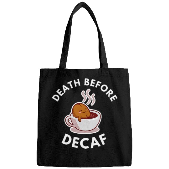 Coffee Fun Death Before Decaf Coffee 8 Bags