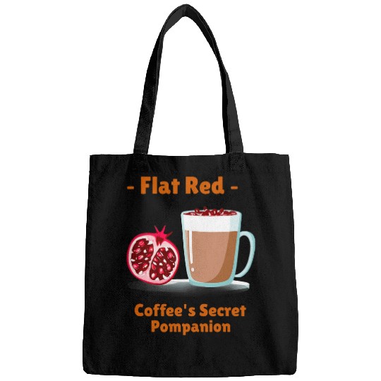 Coffee Fun Cool FLAT RED COFFEE S SECRET POMPANION Pomegranate Barista Bags