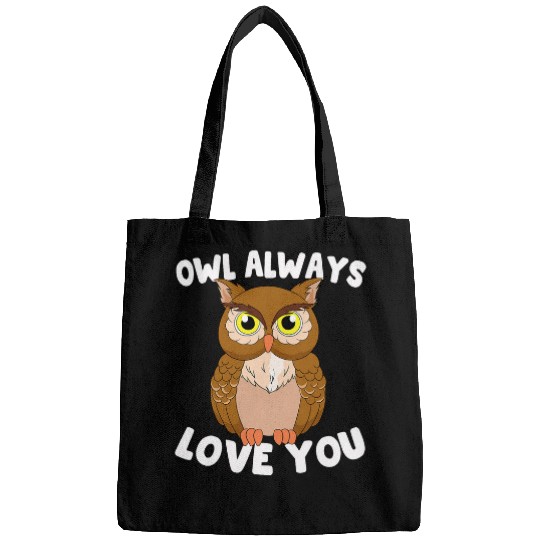 Owl Pet Always Love You Owlets Nocturnal Birds Of Prey Bags