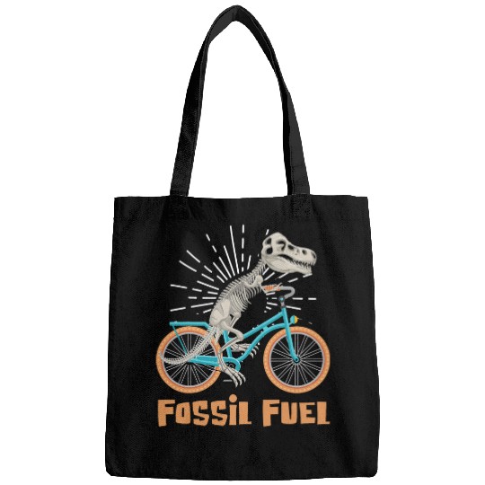 Discover Powered By Fossil Fuel Reptile Family Dinosaur Bags