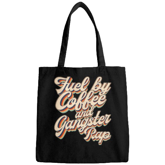 Coffee Fun Gangster Rap Music 90s Hip Hop Nostalgia Old School Bags