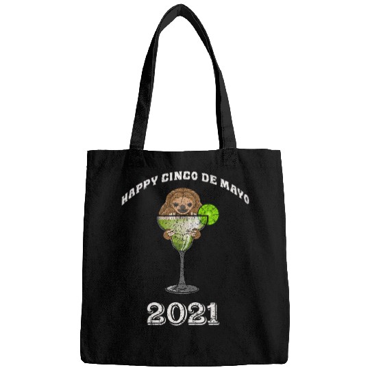 Sloth Pet Margarita Cinco de Mayo Mexican Independence Day Bags