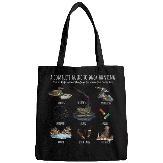 Ducks Hunting Guide Duck Lover Duck Guide Hunter Waterfowl Bags