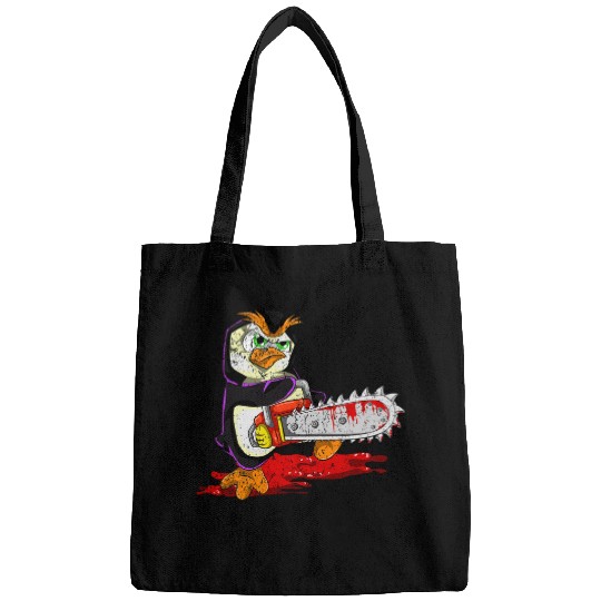 Penguin Pet Spooky Halloween Costume Chainsaw Penguin Bags