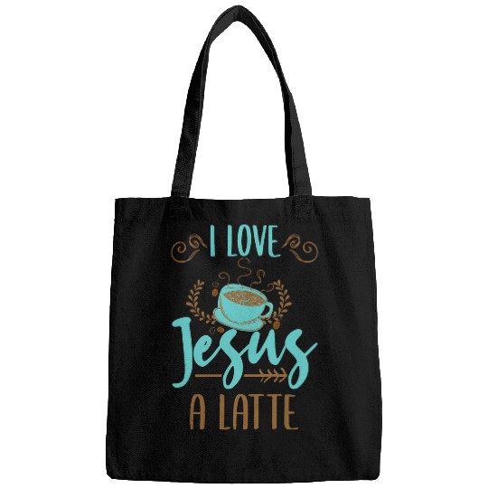 I Love Jesus A Latte Christian Valentines Day Gift Bags