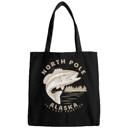 Bear Pet Retro NORTH POLE ALASKA BEAR WILDLIFE Bags