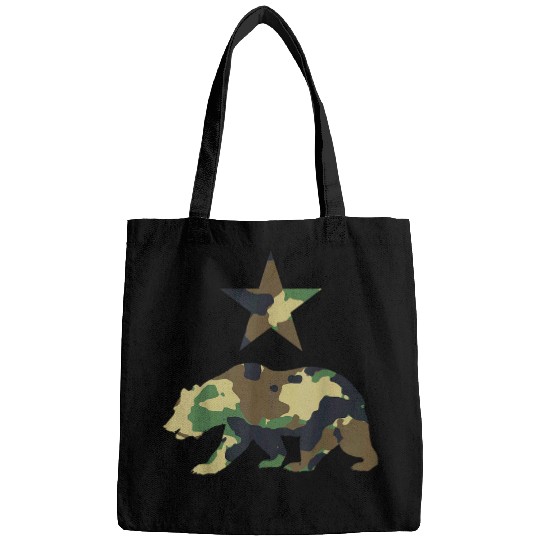 Bear Pet Camo Norcal Bear With Star Bags