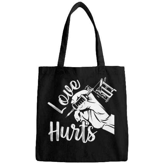 Funny Tattoo Artist Tattooer Love Hurts Tattooist 1 Bags