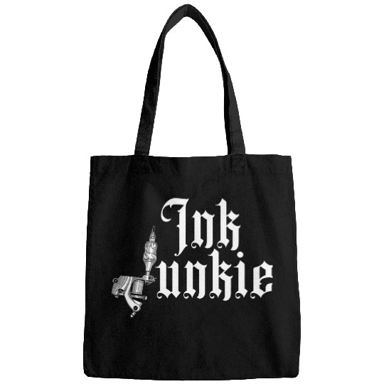 Ink Junkie Tattoo Lover Tattooed Dad Mom Tattooing Bags