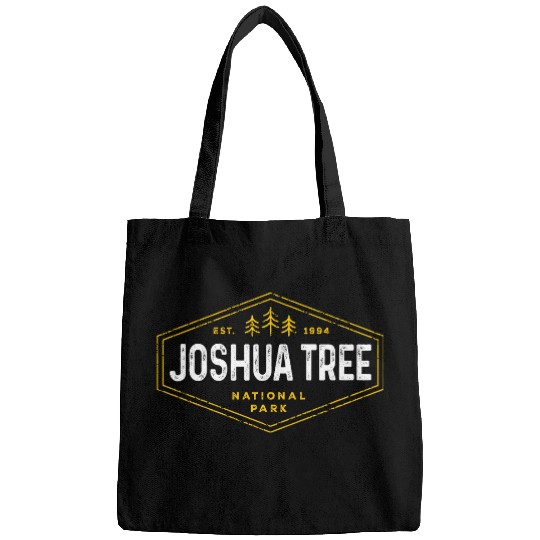 Joshua Tree National Park s vintages Hexagon Badge Hiking Bags