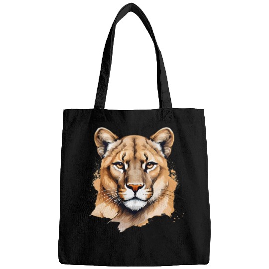 Lion Pet Mountain Lion Predatory Cat 2 Bags