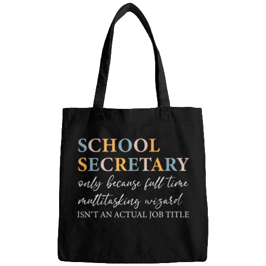 Secretary Job school secretary gift school staff secretaries day Bags