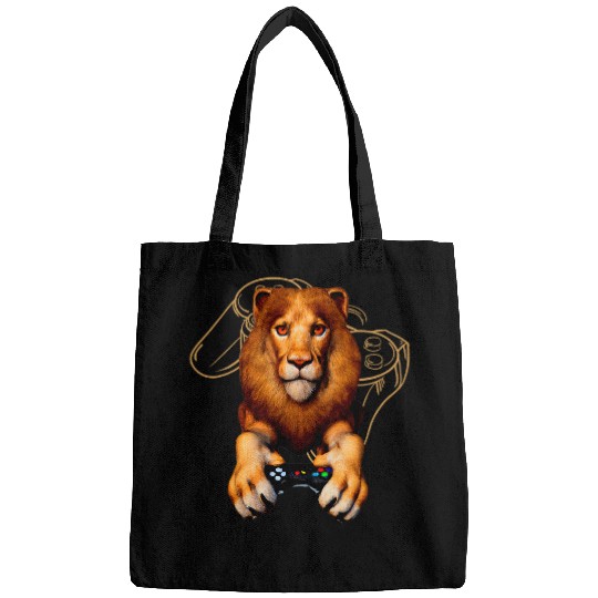 Lion Pet Video Game Controller Gamers Big Cat Video Game Players 8 Bags