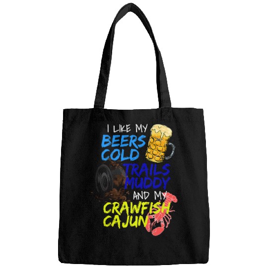 Beer Fun Cajun Crawfish Boil Quad Bike ATV Mudding Bags