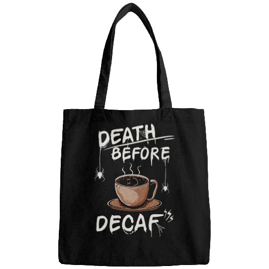 Coffee Fun Death Before Decaf Coffee 9 Bags