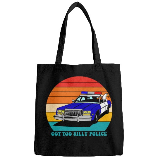Got Too Silly Goose Police vintages Funny Design Bags