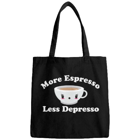 Coffee Fun Depresso Funny Coffee More Espresso Less Depresso Bags
