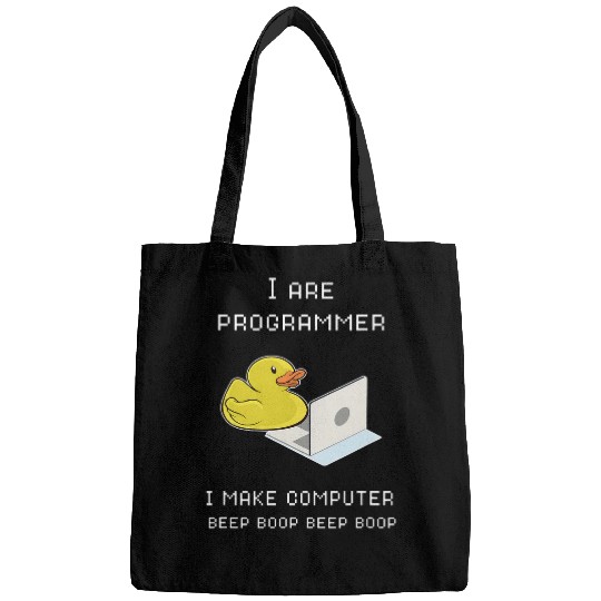 Duck Pet I Are Programmer I Make Computer Explain it to the Duck Bags
