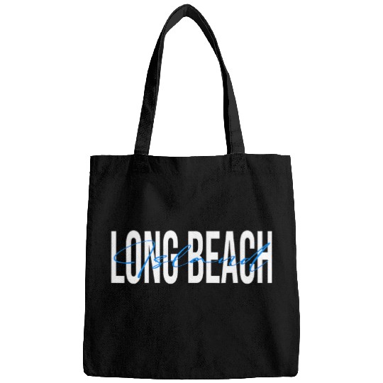 LBI Long Beach Island NJ Photo Beach Ocean Lighthouse Bags