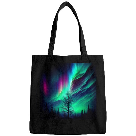 Northern Lights Aurora Borealis 2 Bags